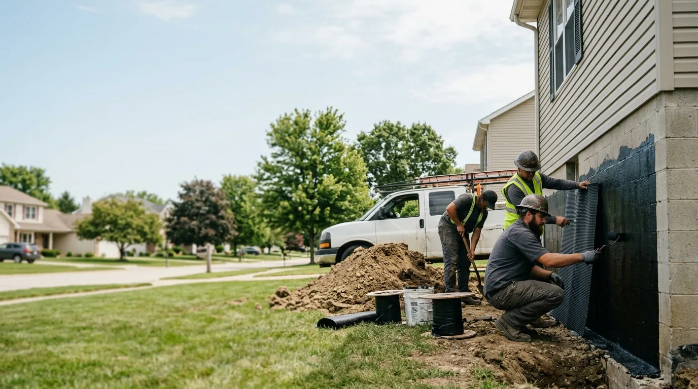 Basement Waterproofing in Zaleski, OH near me